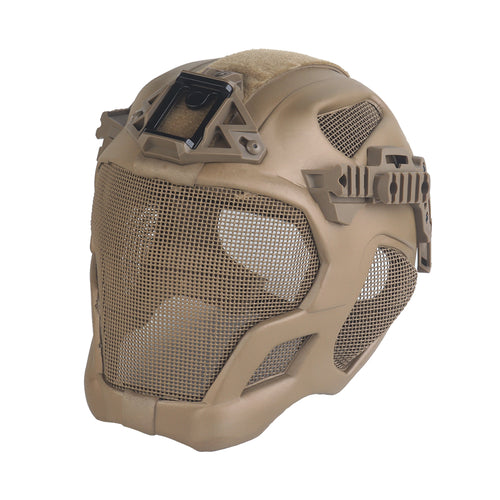 WOSPORT W23 Full Protection Tactical Helmet (HL-107) - TAN