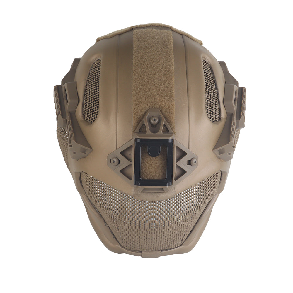 WOSPORT W23 Full Protection Tactical Helmet (HL-107) - TAN - APEXTAC GEAR