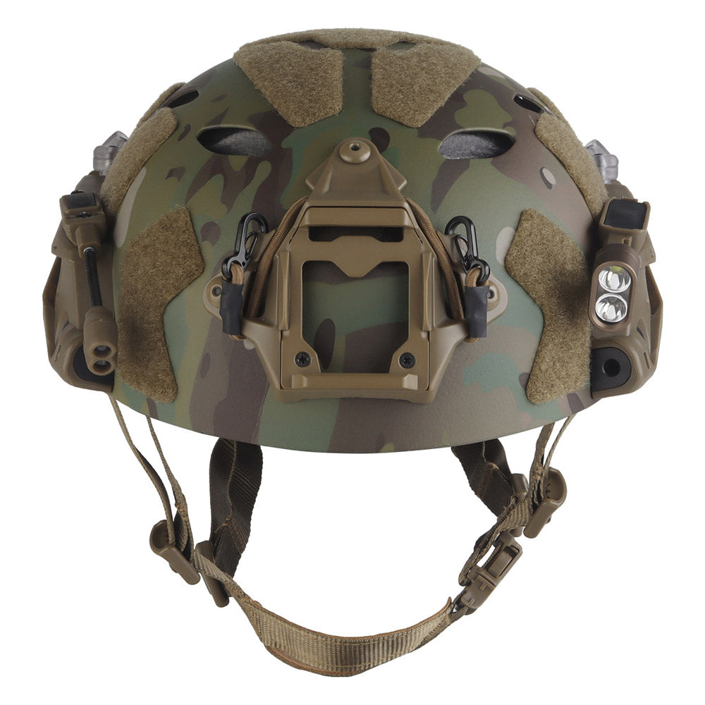 WOSPORT Modular ARC Rail SF Helmet Set (HL-40) - MC Camo - APEXTAC GEAR