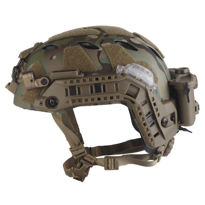WOSPORT Modular ARC Rail SF Helmet Set (HL-40) - MC Camo - APEXTAC GEAR