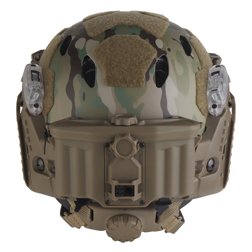 WOSPORT Modular ARC Rail SF Helmet Set (HL-40) - MC Camo - APEXTAC GEAR