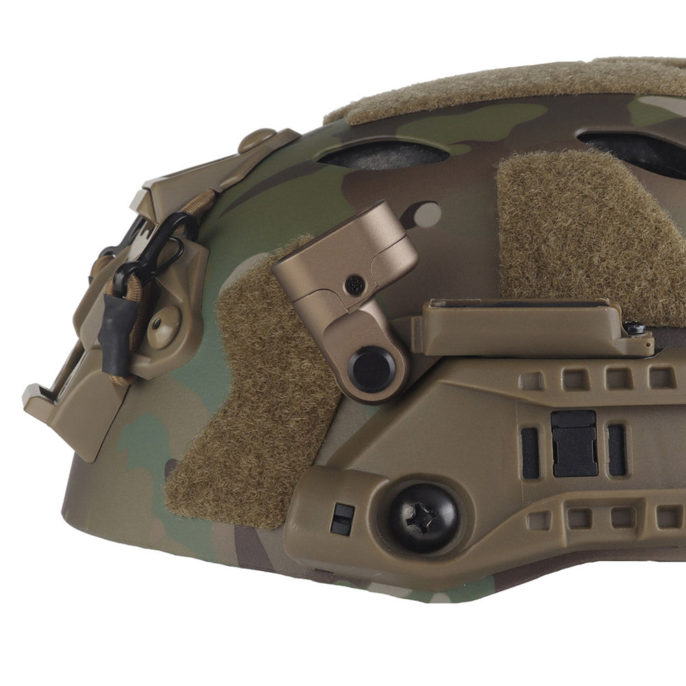 WOSPORT Modular ARC Rail SF Helmet Set (HL-40) - MC Camo - APEXTAC GEAR