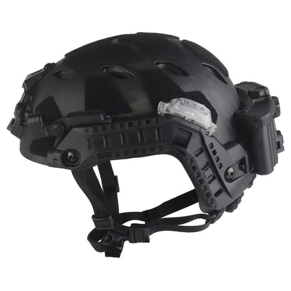 WOSPORT SF Tactical Helmet with Modular ARC Rail Set (HL-40) - MCBK Camo - APEXTAC GEAR