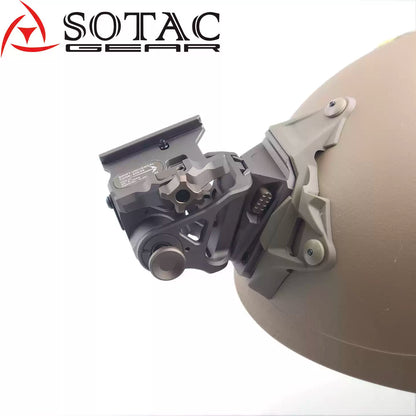 SOTAC FPG21 Hard Anodized NVG Helmet Mount - DE