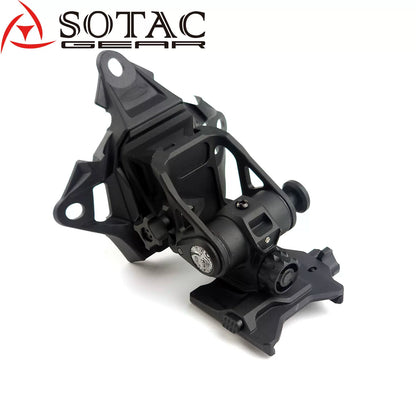 SOTAC FPG21 Hard Anodized NVG Helmet Mount - BK