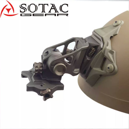 SOTAC FPG21 Hard Anodized NVG Helmet Mount - DE