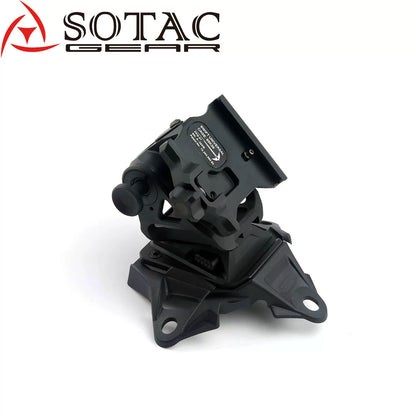 SOTAC FPG21 Hard Anodized NVG Helmet Mount - BK