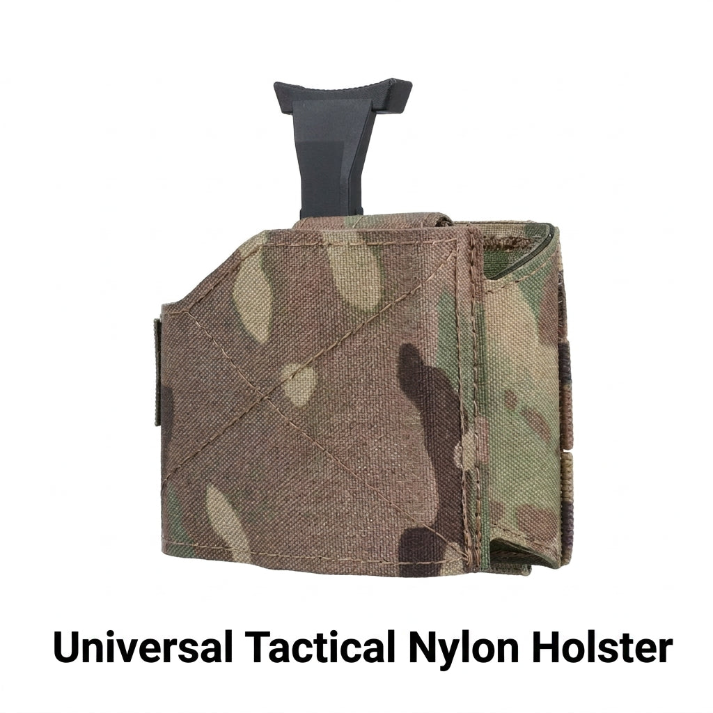 WOSPORT Universal Nylon Holster GB-80 showing adjustable strap and durable nylon construction on a plain background