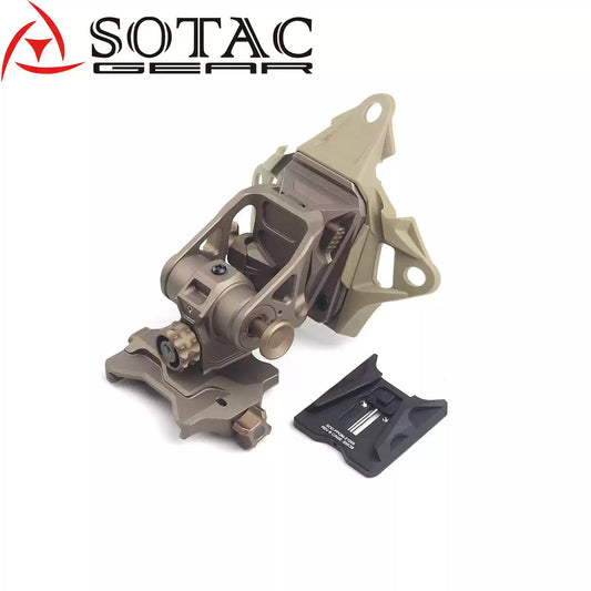 SOTAC FPG21 Hard Anodized NVG Helmet Mount - DE