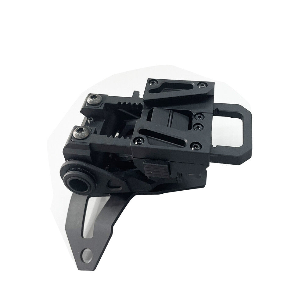 SOTAC L4G69 CNC Metal Low Profile NVG Helmet Mount - BLACK - APEXTAC GEAR