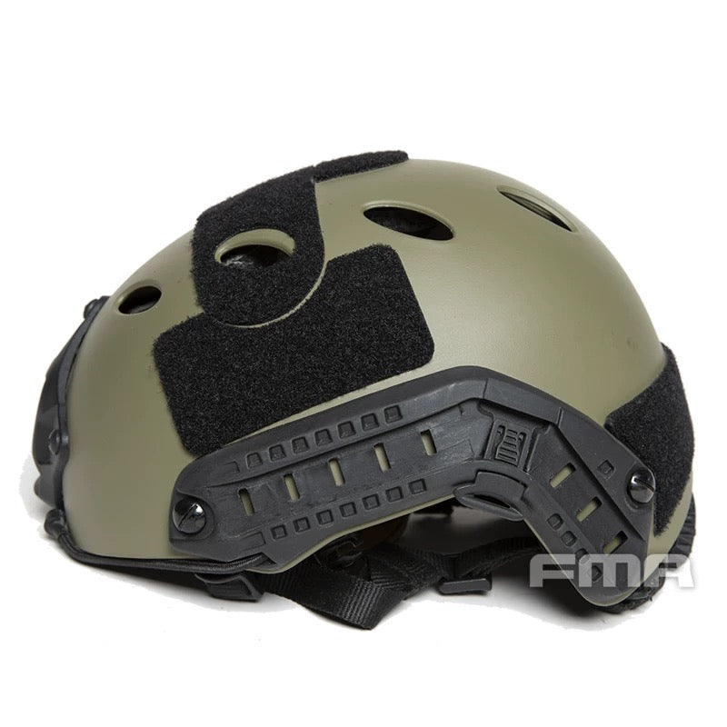 FMA PJ Vented Helmet for Outdoor Paintball Training - RG Green - APEXTAC GEAR
