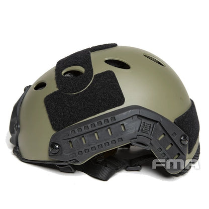 FMA PJ Vented Helmet for Outdoor Paintball Training - RG Green - APEXTAC GEAR