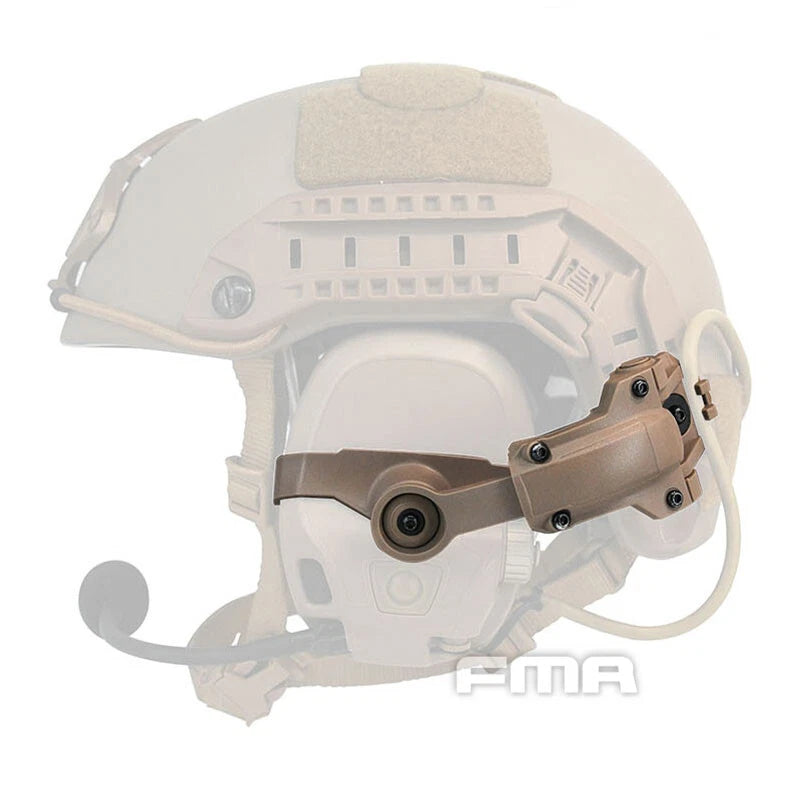 FMA FCS Arm Mount Adapter for AMP Headset Earphone Helmet Rail Kit - APEXTAC GEAR