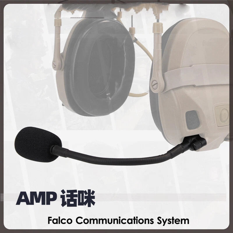 FMA FCS Noise Canceling Headset Replaces Microphone Mic for AMP Headset - APEXTAC GEAR