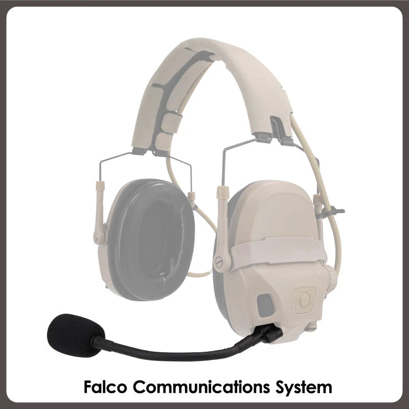 FMA FCS Noise Canceling Headset Replaces Microphone Mic for AMP Headset - APEXTAC GEAR