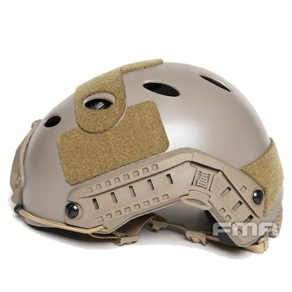 FMA PJ Vented Helmet for Outdoor Paintball Training  - TAN - APEXTAC GEAR
