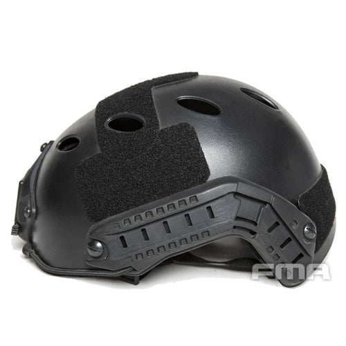 FMA PJ Vented Helmet for Outdoor Paintball Training  - BLACK - APEXTAC GEAR
