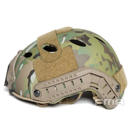 FMA PJ Vented Helmet for Outdoor Paintball Training - MC Camo - APEXTAC GEAR