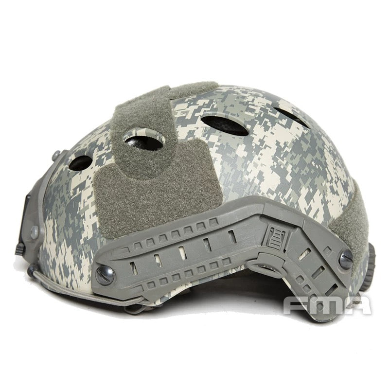 FMA PJ Vented Helmet for Outdoor Paintball Training - ACU Camo - APEXTAC GEAR