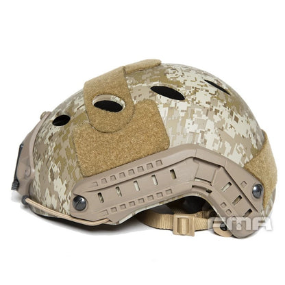 FMA PJ Vented Helmet for Outdoor Paintball Training - Digital Desert - APEXTAC GEAR