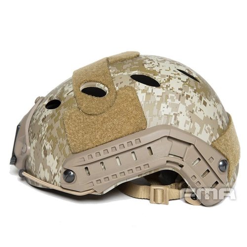 FMA PJ Vented Helmet for Outdoor Paintball Training - Digital Desert