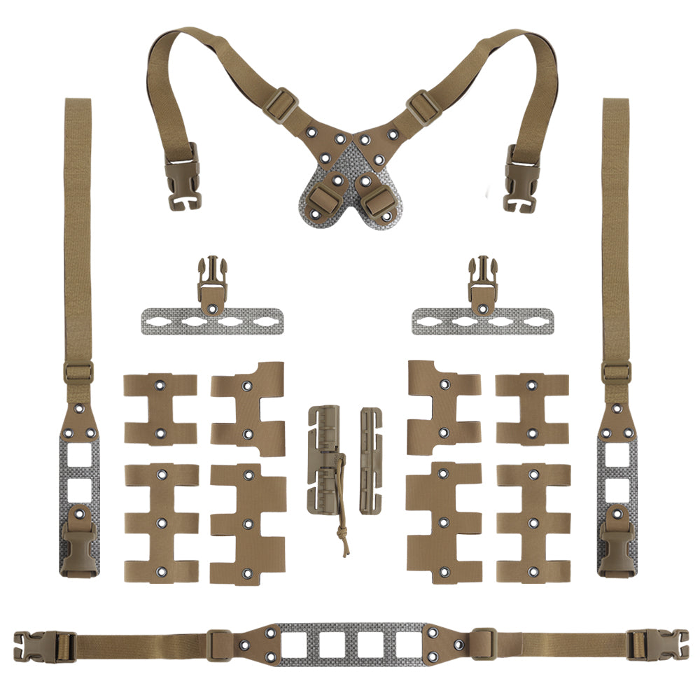 WOSPORT Modular Chest Hanging Chest Rig V2 (VE-111) - APEXTAC GEAR