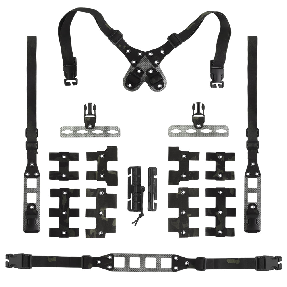 WOSPORT Modular Chest Hanging Chest Rig V2 (VE-111) - APEXTAC GEAR