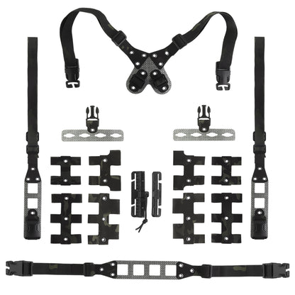 WOSPORT Modular Chest Hanging Chest Rig V2 (VE-111) - APEXTAC GEAR