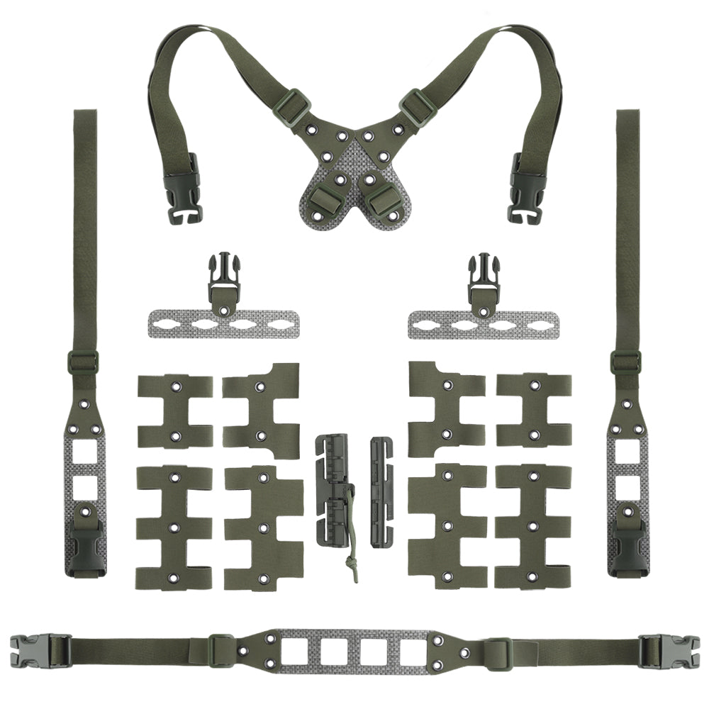 WOSPORT Modular Chest Hanging Chest Rig V2 (VE-111) - APEXTAC GEAR