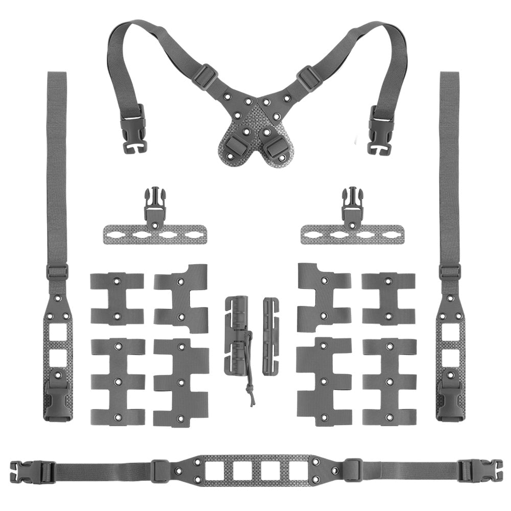WOSPORT Modular Chest Hanging Chest Rig V2 (VE-111) - APEXTAC GEAR