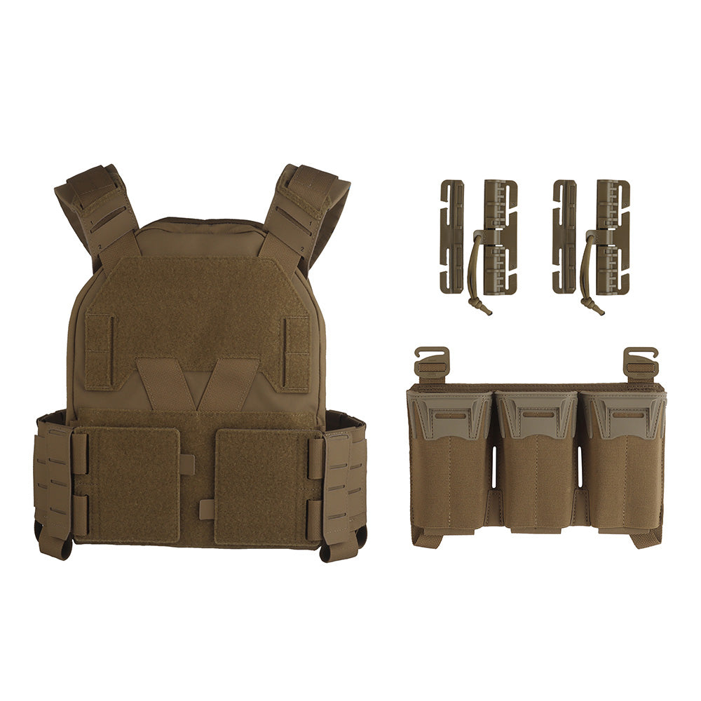 WOSPORT KZ Minimalistic Multi-Mission Plate Carrier (VE-118) - APEXTAC GEAR