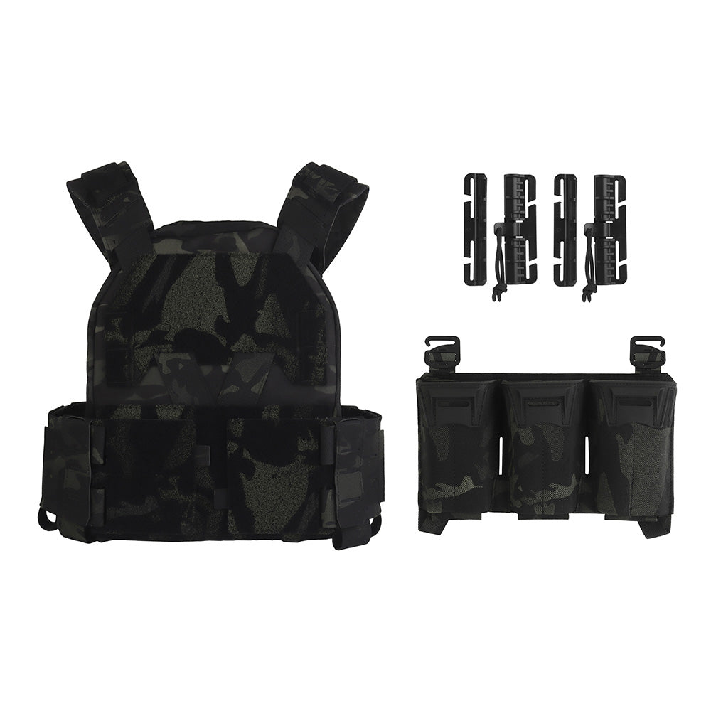 WOSPORT KZ Minimalistic Multi-Mission Plate Carrier (VE-118) - APEXTAC GEAR