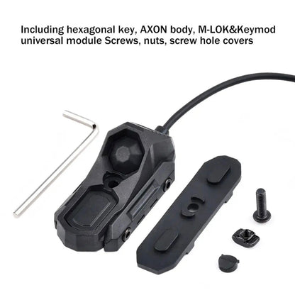WADSN AXON Modbutton Rail Mount Pressure Switch PEQ Laser Crane Plug SF Light - APEXTAC GEAR