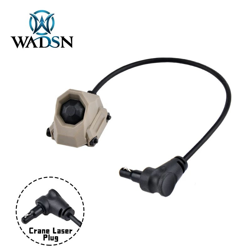 WADSN AN SL Single Port Rail Mount Control Switch for Flashlight / Laser Unit - APEXTAC GEAR