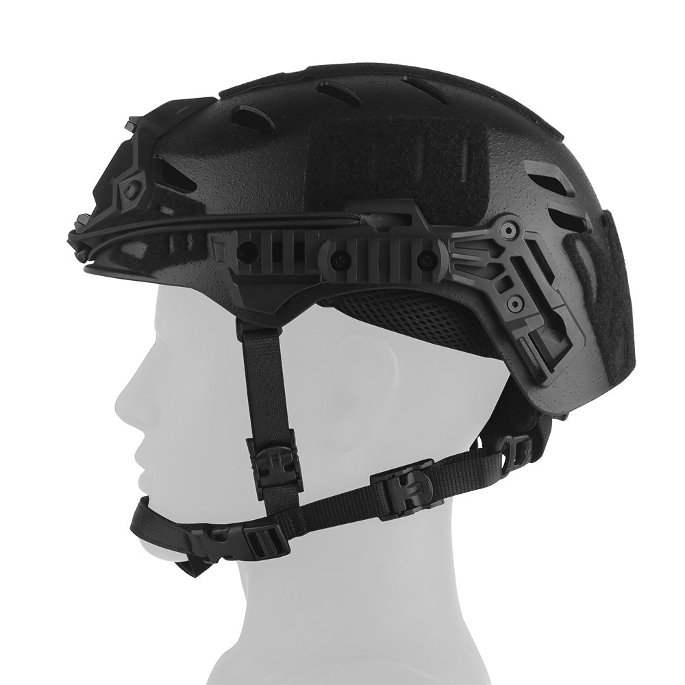 WOSPORT Wendy 3.0 Training Helmet (HL-102) - BLACK - APEXTAC GEAR