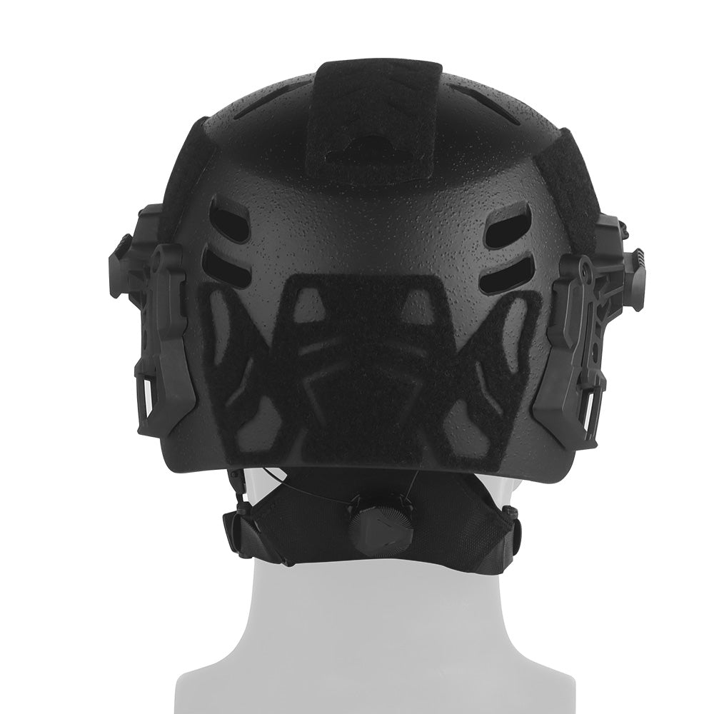 WOSPORT Wendy 3.0 Training Helmet (HL-102) - BLACK - APEXTAC GEAR