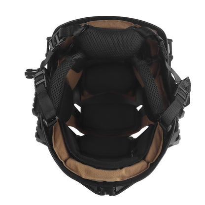 WOSPORT Wendy 3.0 Training Helmet (HL-102) - BLACK - APEXTAC GEAR