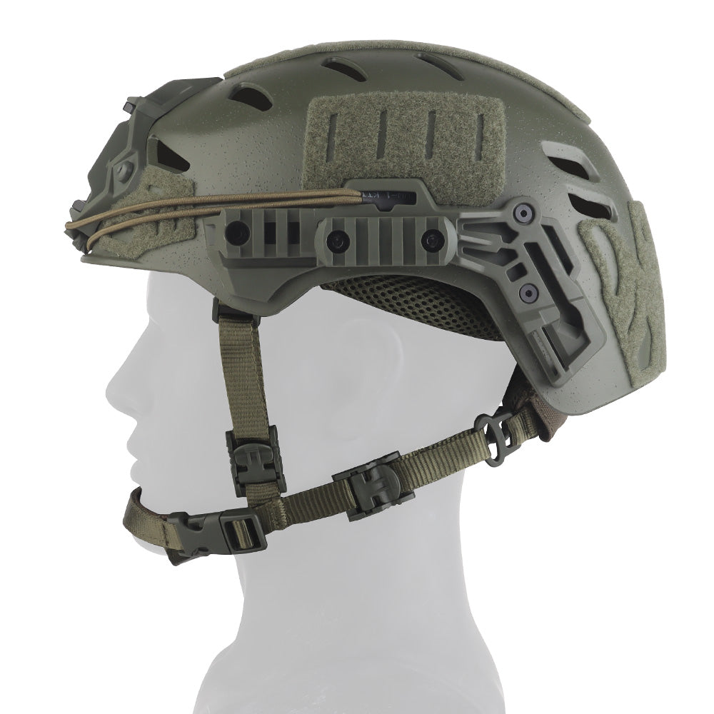 WOSPORT Wendy 3.0 Training Helmet (HL-102) - GREEN - APEXTAC GEAR