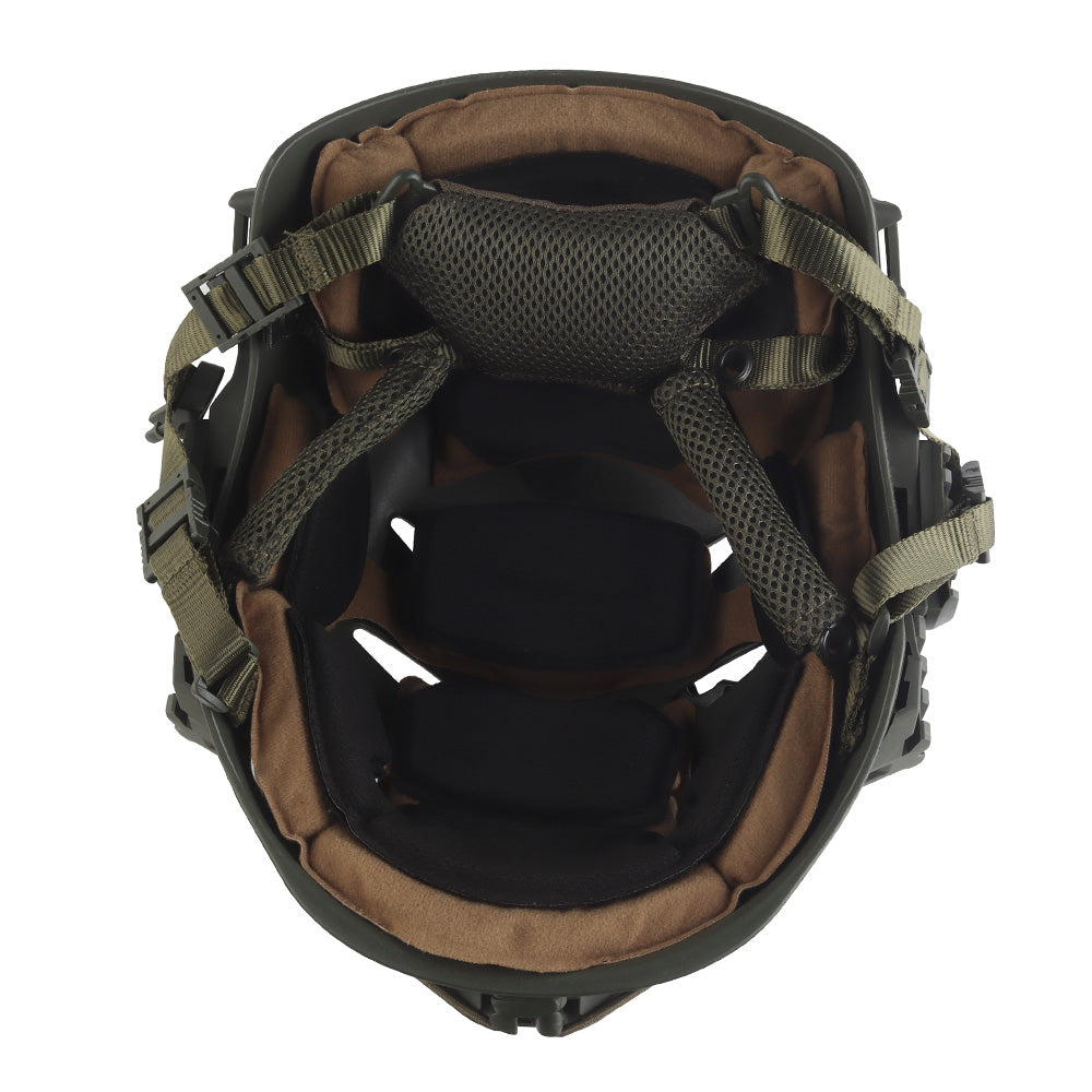 WOSPORT Wendy 3.0 Training Helmet (HL-102) - GREEN - APEXTAC GEAR