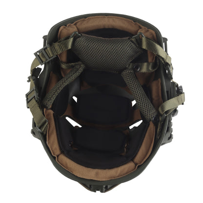 WOSPORT Wendy 3.0 Training Helmet (HL-102) - GREEN - APEXTAC GEAR