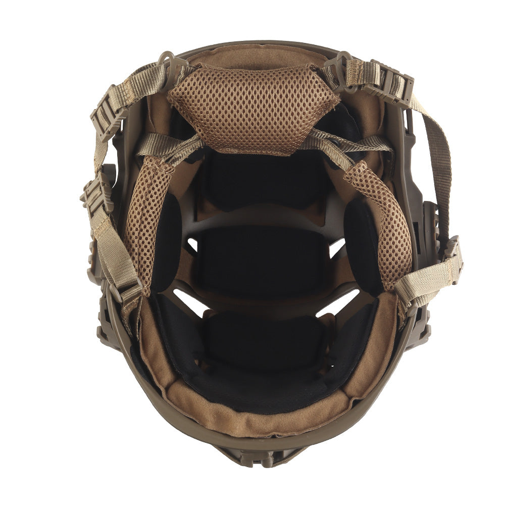 WOSPORT Wendy 3.0 Training Helmet (HL-102) - TAN - APEXTAC GEAR