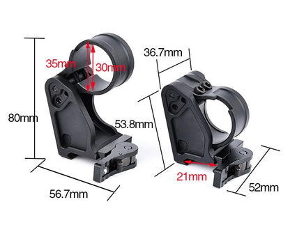 WADSN AIM-O FST FTC AP Magnifier Scope Mount 6X G33 (AO09038) - APEXTAC GEAR