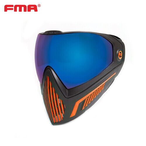 FMA F5 STORM GOGGLE MASK Paintball Airsoft Outdoor Sport - Blue Lens (TB1688) - APEXTAC GEAR