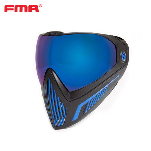 FMA F5 STORM GOGGLE MASK Paintball Airsoft Outdoor Sport - Blue Lens (TB1688) - APEXTAC GEAR