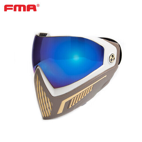 FMA F5 STORM GOGGLE MASK Paintball Airsoft Outdoor Sport - Blue Lens (TB1688) - APEXTAC GEAR