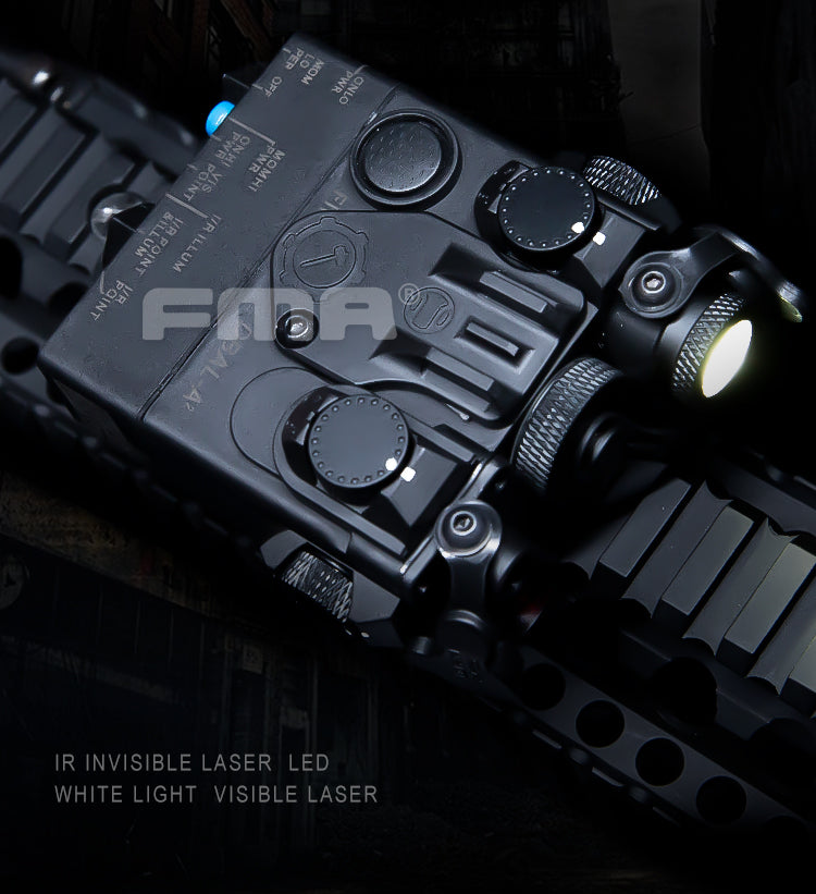 FMA Nylon AN/PEQ-15A DBAL-A2 Tactical IR Laser Indicator - BK TB1459 - APEXTAC GEAR