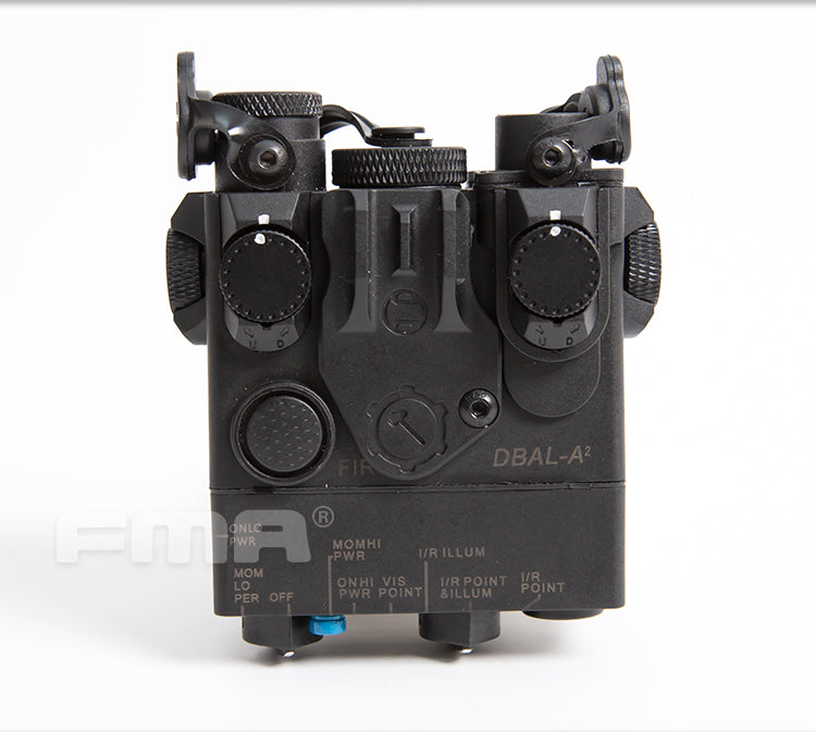 FMA Nylon AN/PEQ-15A DBAL-A2 Tactical IR Laser Indicator - BK TB1459 - APEXTAC GEAR