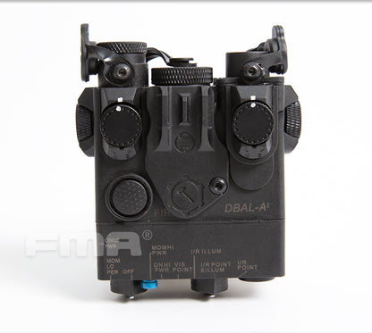 FMA Nylon AN/PEQ-15A DBAL-A2 Tactical IR Laser Indicator - BK TB1459 - APEXTAC GEAR