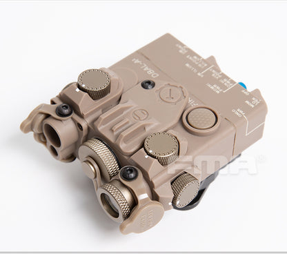 FMA Nylon AN/PEQ-15A DBAL-A2 Tactical IR Laser Indicator - TAN TB1459 - APEXTAC GEAR