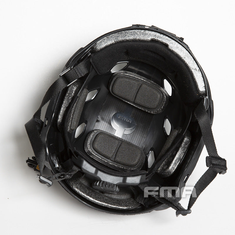 FMA Base Jump Bump Helmet Tactical Outdoor Paintball Milsim L/XL - Highlander Camo - APEXTAC GEAR